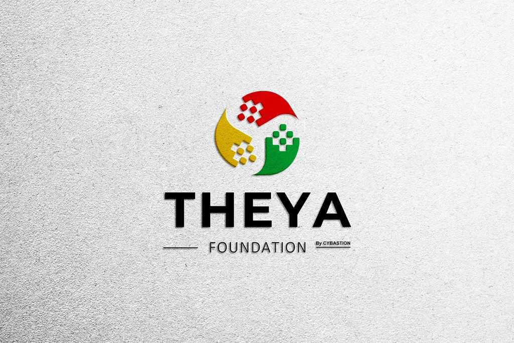 Logo de la fondation THEYA by Cybastion qui porte le programme Africa DigiEmpower