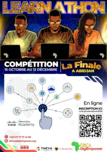 Learn a thon 2025 Compétition en ligne organisée par Cisco Networking Academy portée par Africa digiempower de la Fondation THEYA by Cybastion