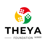 Logo fondation THEYA by Cybastion