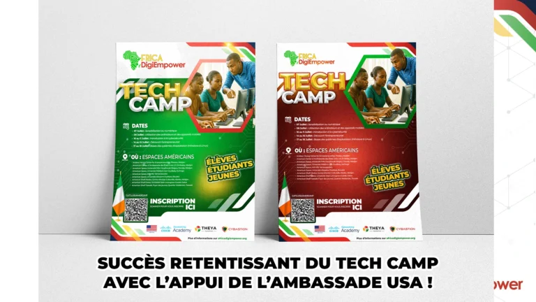 Succès retentissant du Tech Camp avec l'appui de l'ambassade des USA en Côte d’Ivoire !