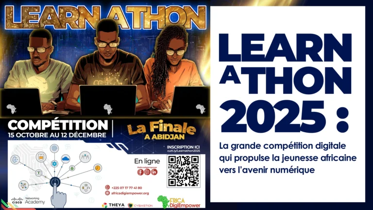 image mise en avant de l'article sur le Learn a thon par africa digiempower