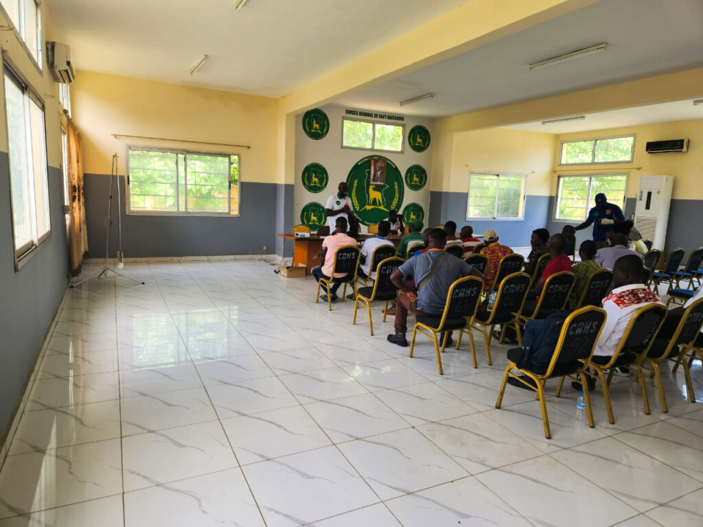 Mission dans le haut sassandra 03-Africa DigiEmpower formations gratuites pour les jeunes. design by adambita237