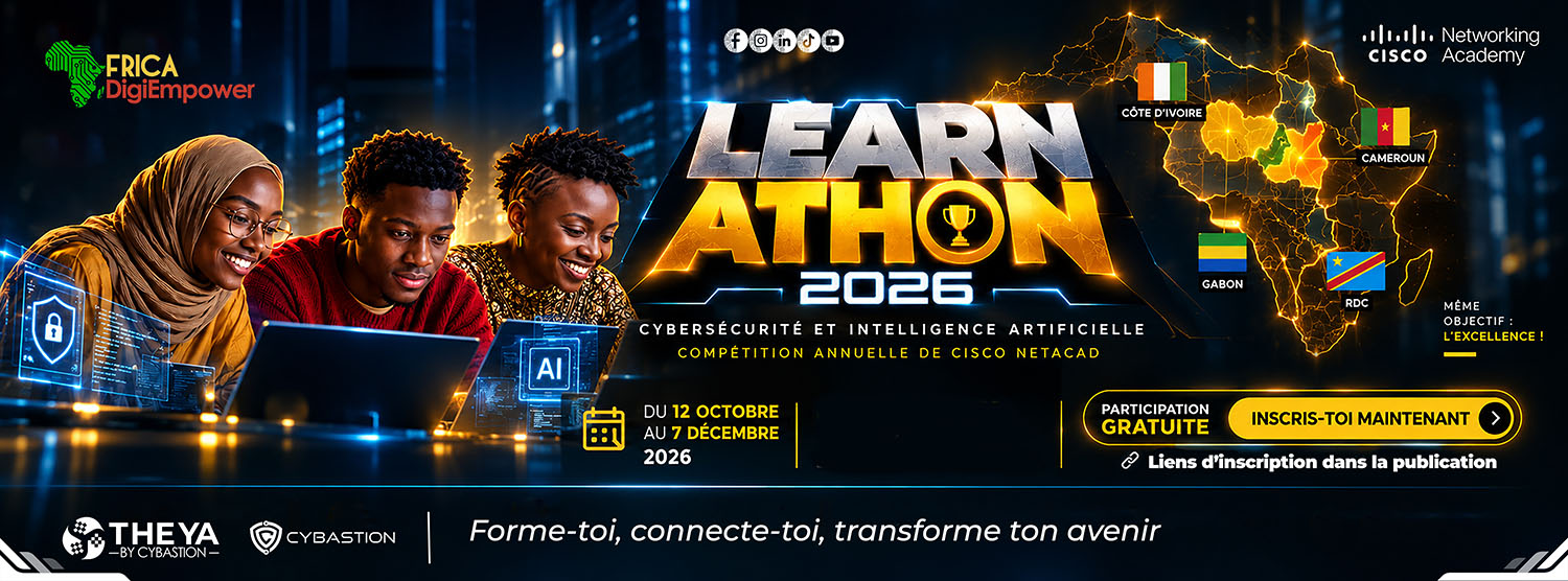 LEARN-A-THON 2026 EST LANCÉ ! 🔥DES LOTS A GAGNER POUR LES 3 MEILLEURS🔥 La grande compétition internationale de Cisco Networking Academy débarque avec deux domaines incontournables